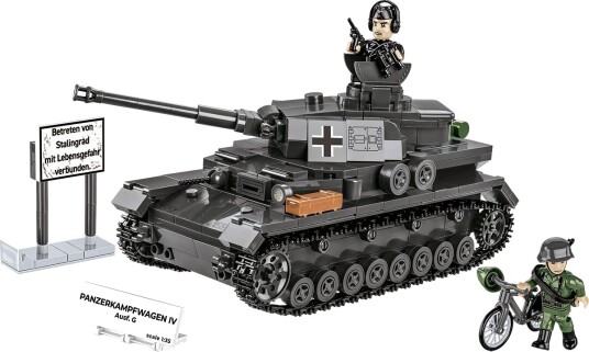 Cobi Panzerkampf Byggesett Modellstridsvogn 643 deler