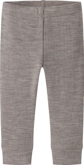 Name It Nbnwax Wool Rib Legging Noos   Grey   62