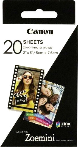 Canon Zink Paper ZP-2030 for Zoemini - 20 sheet