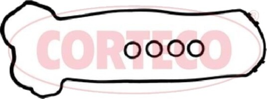 Tetning, topplokkdeksel CORTECO 440408P