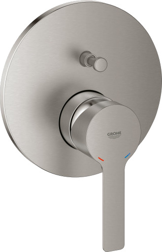 Grohe Lineare Badekarbatteri For Innbygging Supersteel Grohe Lineare Badekarbatteri For Innbygging Supersteel