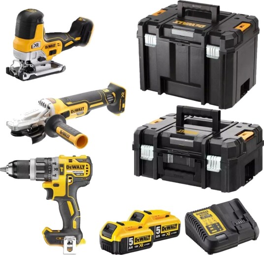 Dewalt 18V Verktøysett 3 Deler DCK329P2T
