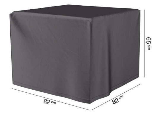AeroCover Møbeltrekk Aerocover Til peis 82 x 82 cm Svart