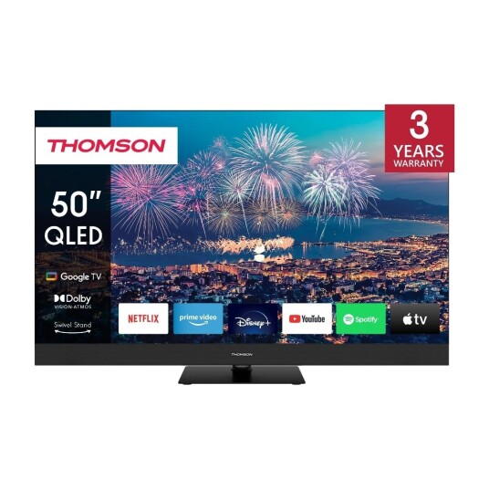 Thomson 50" QLED 4K Smart TV med Google TV 50QG6C14