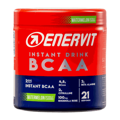 Enervit Instant Drink Bcaa, kosttilskudd Bcaa Watermelon 280g