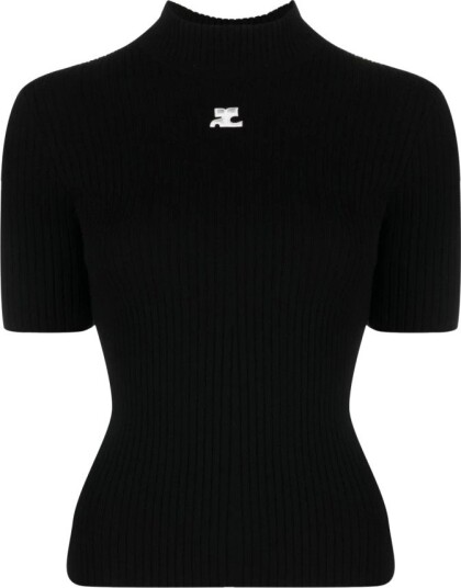 Courrèges Dame Strikkevarer Svart XS,