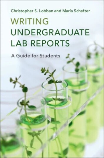 Writing Undergraduate Lab Reports Av Christopher S. (University Of Guam) Lobban, Maria (University Of Guam) Schefter