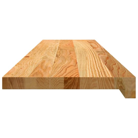 2 Stk Lysebrun 100x30x2cm Heltre Eik 2 Stk Lysebrun 100x30x2cm Heltre Eik