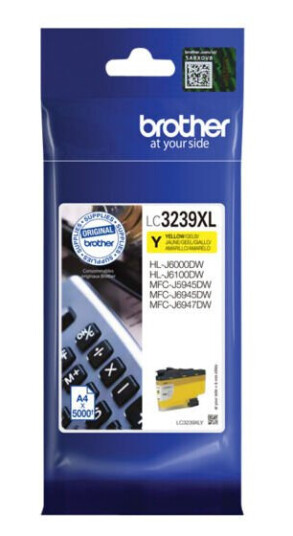 Brother LC3239 XL Y blekkpatron - LC3239XLY Original - Gul 100 ml