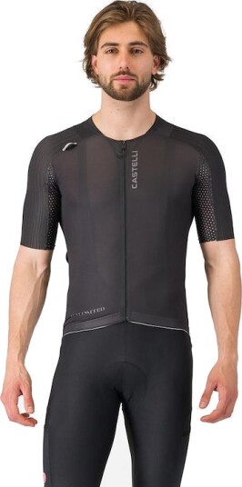 Castelli Unlimited Pro 2 sykkeltrøye korte ermer svart herre