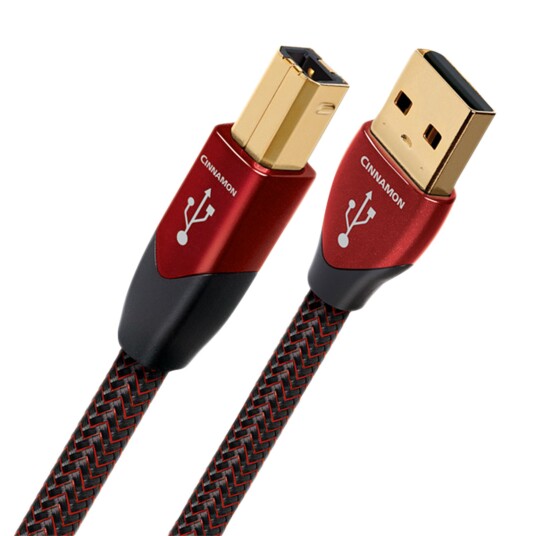 AudioQuest Cinnamon USB kabel Rød AudioQuest Cinnamon USB kabel Rød