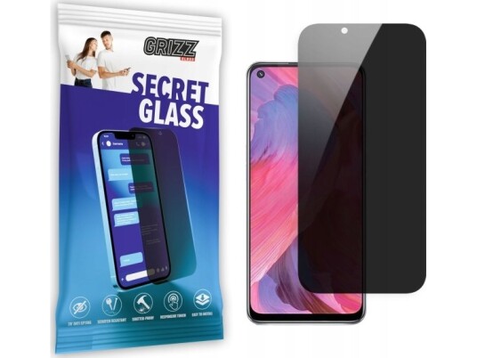 Grizzglass Privacy Glass Grizzglass Secretglass Oppo A74 5G