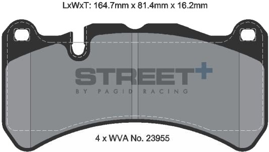 PAGID Racing T8052SP2001 Bremseklosser