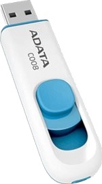 Adata Classic Series C008 Usb-Flashstasjon 32 Gb Usb 2.0 Hvit Blå