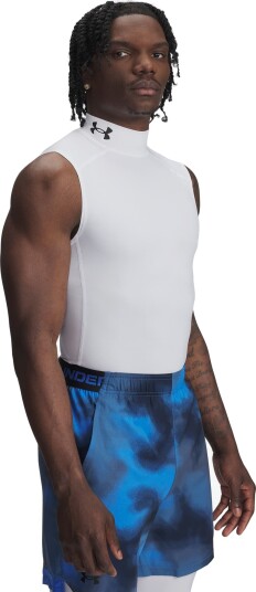 Under Armour Ua Hg Armour Comp Mock Sl - White - L