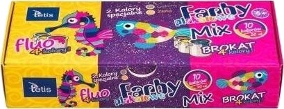 Plakatmaling 10 Farger 20 Ml Tetis