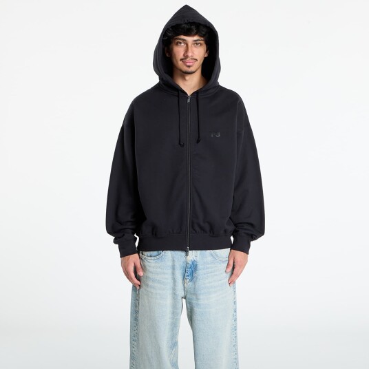 Sweatshirt Y 3 Full Zip Hoodie UNISEX Black XL Sweatshirt Y 3 Full Zip Hoodie UNISEX Black XL