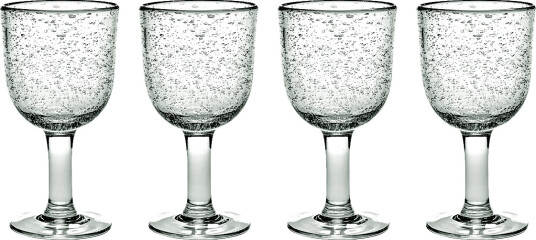Serax Red Wine Glass Pure Set/4 Nude ONE SIZE