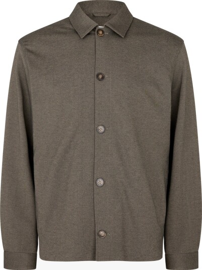 Plain Units Mark Overshirt Jersey Grå XL