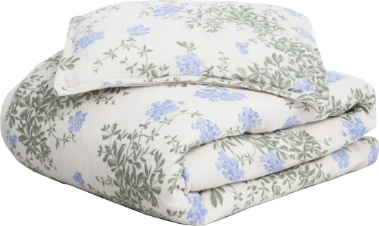 Garbo&Friends Plumbago Muslin sengesett junior 100x140 cm/40x60 cm