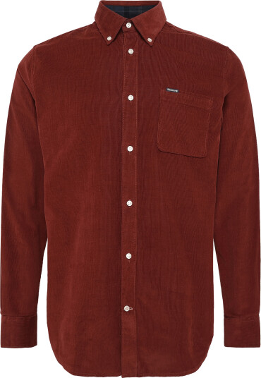 Barbour Barbour Ramsey Tailored Cord Shirt - Brown - XXXL Barbour Barbour Ramsey Tailored Cord Shirt - Brown - XXXL