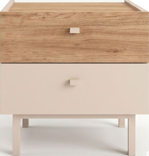 Nattbord Hanah Home Luke 47,9 x 47 x 36,8 cm Sand eik Sand eik