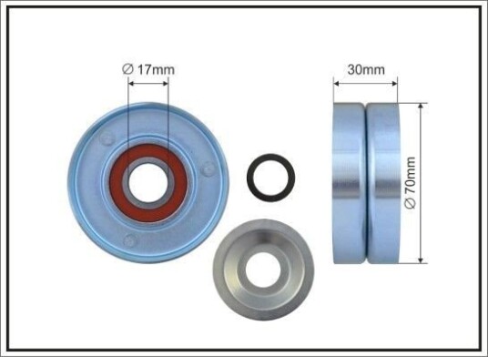 Strammehjul, kilerem CAFFARO 500362