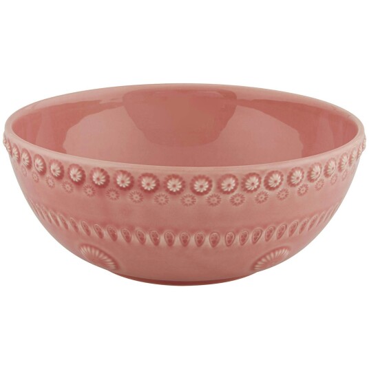 Bordallo Pinheiro Fantasy Salatbolle Ø23 cm Rosa Bordallo Pinheiro Fantasy Salatbolle Ø23 cm Rosa