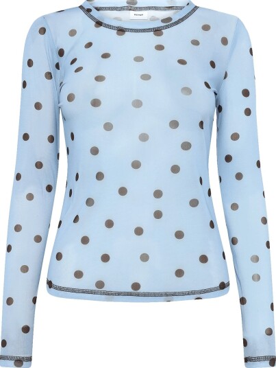 Nümph Nusine Mesh Blouse - Blue - S