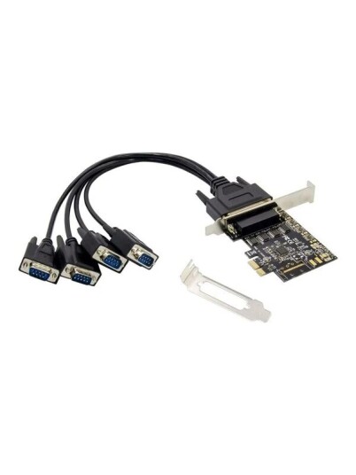 Conceptronic serial adapter PCIe 2.0 RS 232 x 4 EMRICK12B