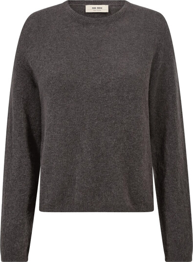 MOS MOSH Mmmape O Neck Knit   Brown   S