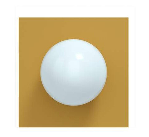 Swedish Ninja - Candy Little Square S Vegg-/Taklampe Sandcastle Ochre Swedish Ninja