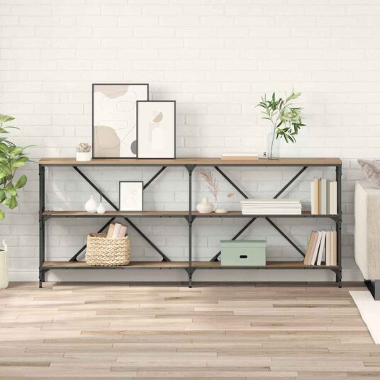 Konsollbord Artisan Eik 180 x 30 x 75 cm Konstruert tre