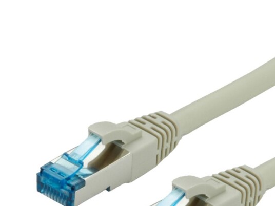 Value 21990865 5 M Cat6a S/Ftp S-Stp Rj-45 Rj-45 Grå