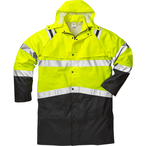 Fristads Regnrock 4634 Rs, Klass 3 Varsel Gul/svart L