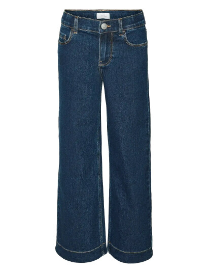 Vero Moda Girl Vmdaisy Hr Wide Dnm Jns Vi3440 Girl Noos Blue 116