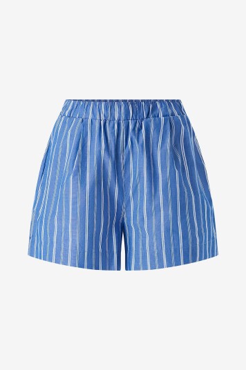 Gina Tricot Shorts Poplin Blå