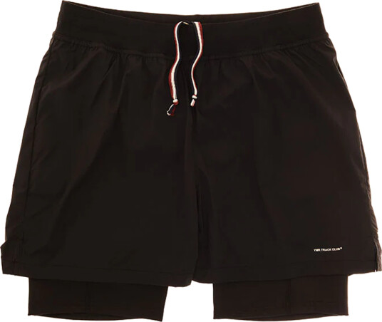 YMR Track Club Stockholm Men"s 2 in 1 Shorts Sort M