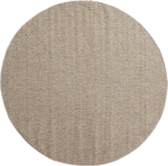 Rundt teppe Indoor/Outdoor Arlo beige Størrelse: Ø 160 cm