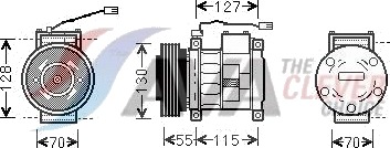 AVA COOLING SYSTEMS JEAK032 AC-kompressor