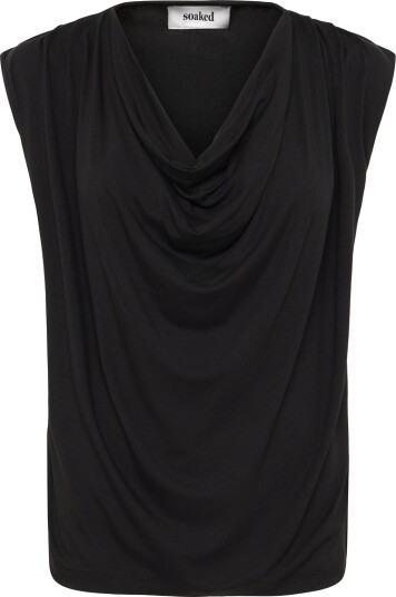 Soaked Slhanadi Waterfall Top Black L