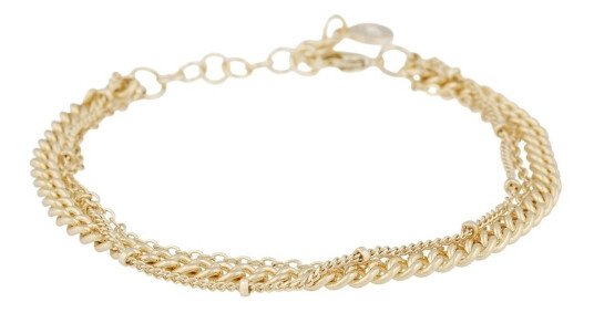 SNÖ Of Sweden Jen Tassel Bracelet Plain Gold Onesize SNÖ Of Sweden Jen Tassel Bracelet Plain Gold Onesize
