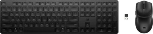 HP Multi-Device Dual-Mode Mouse and Keyboard Combo 495C (Nordic) - Tastatur & Mussett - Dansk - Svart