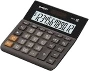 Casio Desktop calculator CASIO MH-12, 127 x 136.5 x 28.8 mm, black