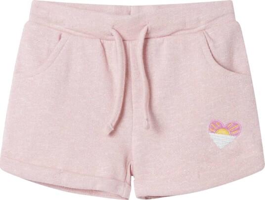Barneshorts med snor blandet lyserosa 128