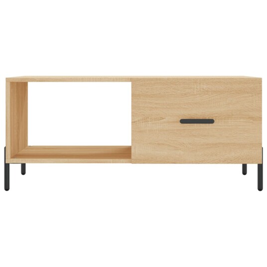 Salongbord sonoma eik 90x50x40 cm konstruert tre 8720845441432