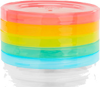 Badabulle Badabowls 5 X 250 Ml   Multi/patterned   5X 250ML