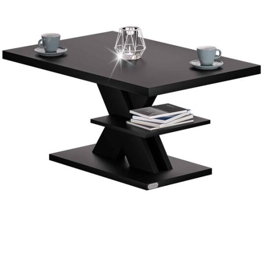 Salongbord Detroit 90x60x45cm - sort