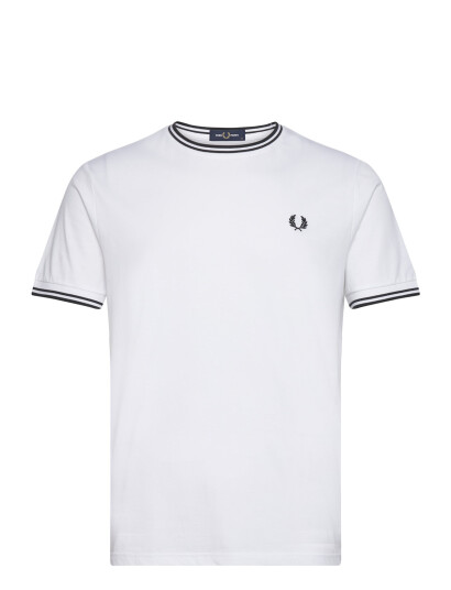 Fred Perry Twin Tipped T-Shirt - White - XXL Fred Perry Twin Tipped T-Shirt - White - XXL