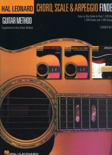 Guitar Chord, Scale & Arpeggio Finder Av Hal Leonard Publishing Corporation